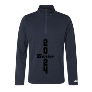 Men's Striated Quarter-Zip Pullover Thumbnail