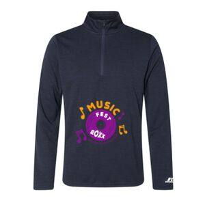 Men's Striated Quarter-Zip Pullover Thumbnail