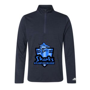Men's Striated Quarter-Zip Pullover Thumbnail