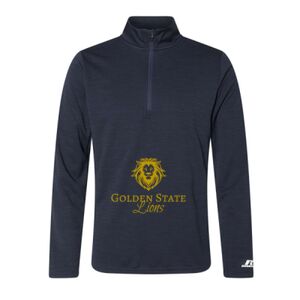 Men's Striated Quarter-Zip Pullover Thumbnail