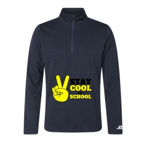 Men's Striated Quarter-Zip Pullover Thumbnail