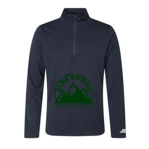 Men's Striated Quarter-Zip Pullover Thumbnail