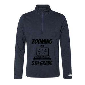 Men's Striated Quarter-Zip Pullover Thumbnail