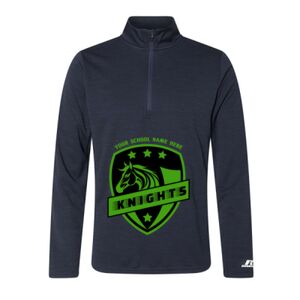 Men's Striated Quarter-Zip Pullover Thumbnail