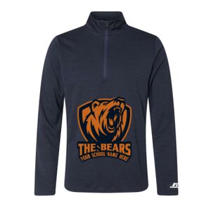 Men's Striated Quarter-Zip Pullover Thumbnail