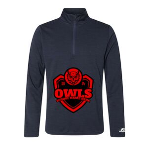 Men's Striated Quarter-Zip Pullover Thumbnail