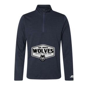 Men's Striated Quarter-Zip Pullover Thumbnail