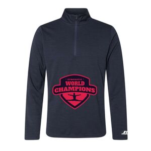 Men's Striated Quarter-Zip Pullover Thumbnail
