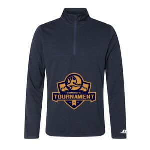 Men's Striated Quarter-Zip Pullover Thumbnail