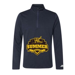 Men's Striated Quarter-Zip Pullover Thumbnail