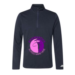 Men's Striated Quarter-Zip Pullover Thumbnail