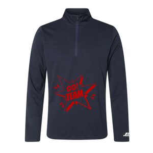 Men's Striated Quarter-Zip Pullover Thumbnail