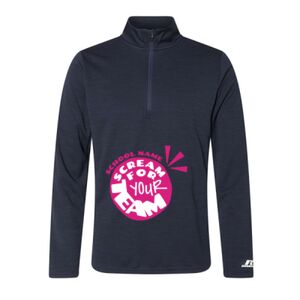 Men's Striated Quarter-Zip Pullover Thumbnail