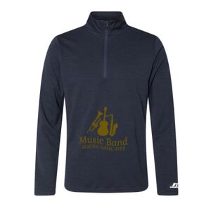 Men's Striated Quarter-Zip Pullover Thumbnail