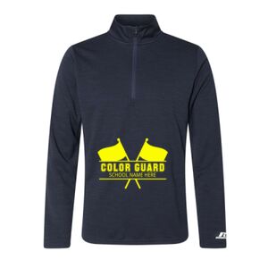 Men's Striated Quarter-Zip Pullover Thumbnail
