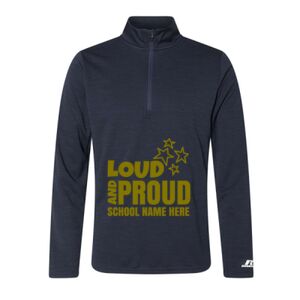 Men's Striated Quarter-Zip Pullover Thumbnail