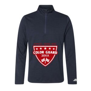 Men's Striated Quarter-Zip Pullover Thumbnail