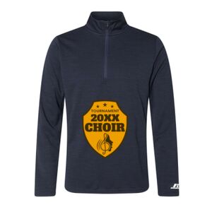 Men's Striated Quarter-Zip Pullover Thumbnail