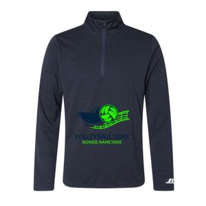 Men's Striated Quarter-Zip Pullover Thumbnail