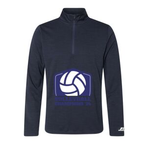 Men's Striated Quarter-Zip Pullover Thumbnail