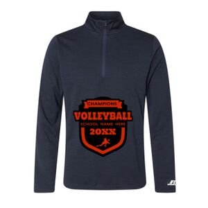 Men's Striated Quarter-Zip Pullover Thumbnail