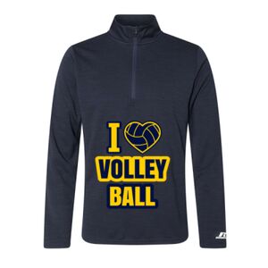 Men's Striated Quarter-Zip Pullover Thumbnail