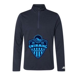 Men's Striated Quarter-Zip Pullover Thumbnail