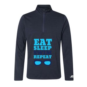 Men's Striated Quarter-Zip Pullover Thumbnail
