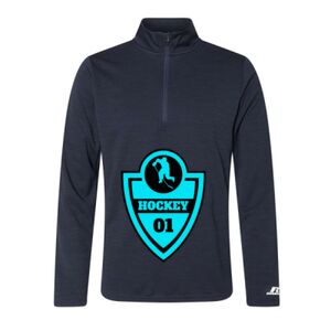 Men's Striated Quarter-Zip Pullover Thumbnail
