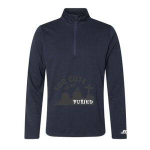 Men's Striated Quarter-Zip Pullover Thumbnail