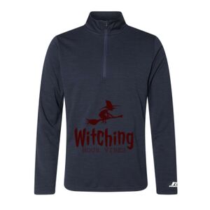 Men's Striated Quarter-Zip Pullover Thumbnail
