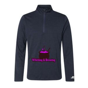 Men's Striated Quarter-Zip Pullover Thumbnail