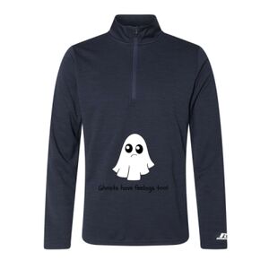 Men's Striated Quarter-Zip Pullover Thumbnail