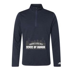 Men's Striated Quarter-Zip Pullover Thumbnail