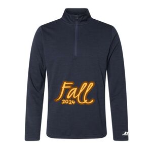Men's Striated Quarter-Zip Pullover Thumbnail