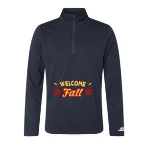 Men's Striated Quarter-Zip Pullover Thumbnail