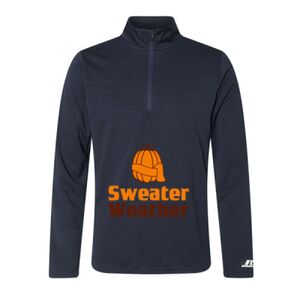 Men's Striated Quarter-Zip Pullover Thumbnail