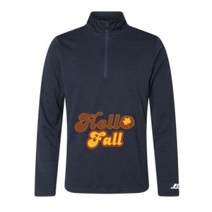 Men's Striated Quarter-Zip Pullover Thumbnail