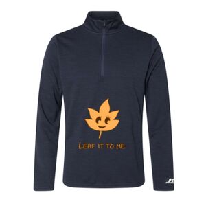 Men's Striated Quarter-Zip Pullover Thumbnail