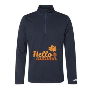 Men's Striated Quarter-Zip Pullover Thumbnail