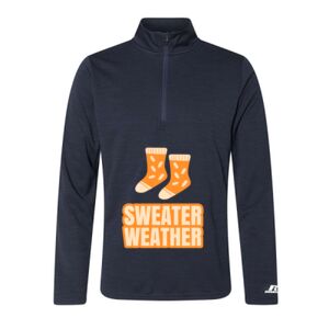 Men's Striated Quarter-Zip Pullover Thumbnail