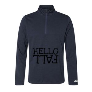 Men's Striated Quarter-Zip Pullover Thumbnail