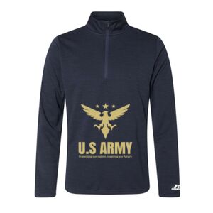 Men's Striated Quarter-Zip Pullover Thumbnail