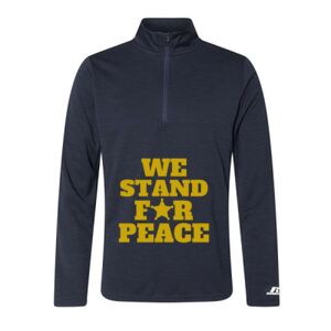 Men's Striated Quarter-Zip Pullover Thumbnail