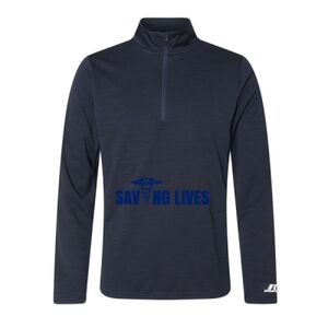 Men's Striated Quarter-Zip Pullover Thumbnail