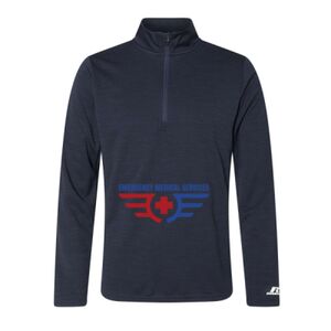 Men's Striated Quarter-Zip Pullover Thumbnail