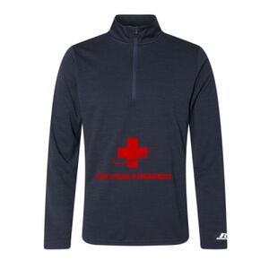 Men's Striated Quarter-Zip Pullover Thumbnail