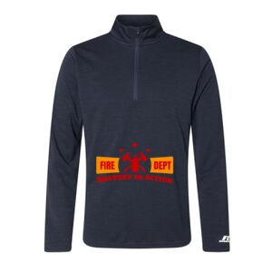 Men's Striated Quarter-Zip Pullover Thumbnail