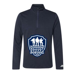 Men's Striated Quarter-Zip Pullover Thumbnail