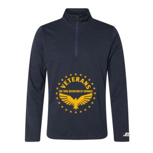 Men's Striated Quarter-Zip Pullover Thumbnail